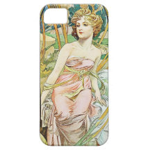 Morgen Alphonse Mucha iPhone 5 Fall weckend Hülle Fürs iPhone 5
