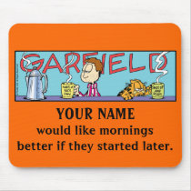 Morgen Mousepad Garfields Logobox mousepads