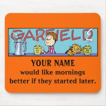 Morgen Mousepad Garfields Logobox