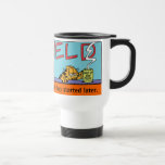 Morgen-Reise-Becher Garfields Logobox Kaffee Haferl
