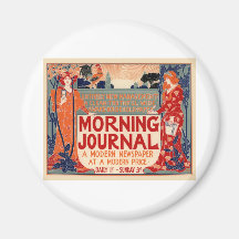 Morgen-Zeitschrift Magnets