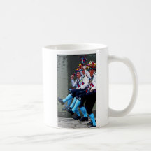 Morris-Tanzen, England (2) Kaffeetasse