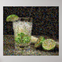Mosaïcaipirinha Posterdrucke