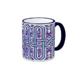 Mosaik-Blumen-Kaffeetasse