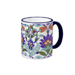 Mosaik-Blumen-Kaffeetasse