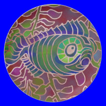 MOSAIK-FISCHE DURCH AES teller