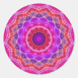 Mosaik-Kaleidoskop-Aufkleber