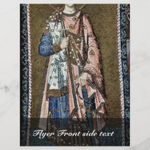 Mosaiken der Kirche Kahri-Djami Szene in Istanbu Individuelle Flyer
