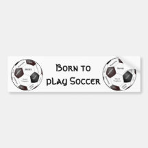 Motivierend Fußball-Spiel, Sport-Wörter Auto Sticker