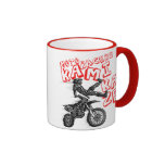 Moto Rennläufer Kaffee Haferl