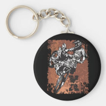 Motocross-Schmutz Schlüsselbänder