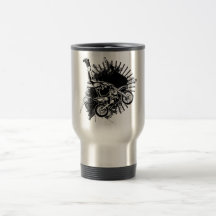 Motocross-Schmutz-Sprung Kaffee Haferl