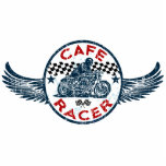 Motorrad-Café-Rennläufer Photo Statuen
