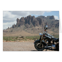 Motorrad-Geburtstags-Karte