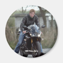 Motorrad HRH Prinzen Harry Magnete