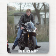 Motorrad HRH Prinzen Harry Mousepad