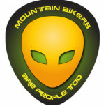 Mountainbiker sind Leute auch Photofiguren