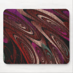 Mousemat dunkler bunter Wirbels-abstrakter Entwurf Mousepads