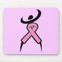 Mousepad - Brustkrebs-Bewusstsein