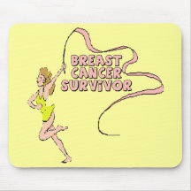 Mousepad - Brustkrebs-Überlebender