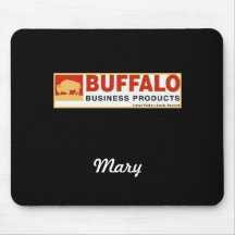 Mousepad Büffel-Logo
