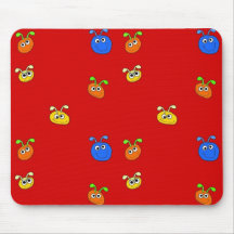 Mousepad das Tischset des Kindes Rot-Wanzen