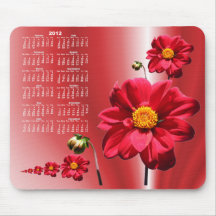 Mousepad ~ Kalender der Dahlie 2