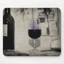 Mousepad red Wine