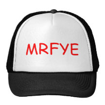 MRFYE Hüte (Art 1) Truckerkappe