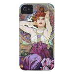 Mucha Amethyst iPhone 4 Hülle