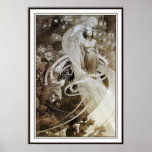 Mucha Plakat-Druck - Illustration von Le Pater ~