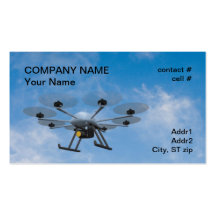 multirotor Überwachungsdrohne Visitenkarten