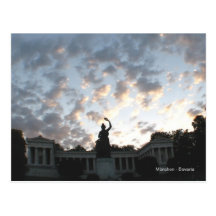 München - Bavaria an der Theresienwiese Postkarte