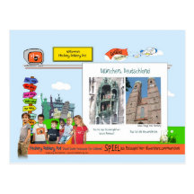 München Postkarte