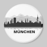 München Skyline Kühlschrank Magnet magnete