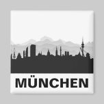 München Skyline Kühlschrank Magnet magnete