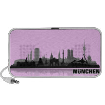 München Stadt Skyline - mini Lautsprecher