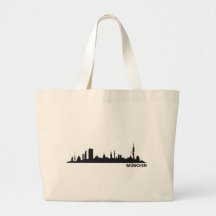 München Stadt - Stadt Leinentasche