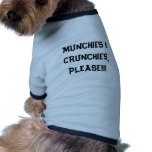 MUNCHIES U. CRUNCHIES, BITTE!!! , TwistedHearts Hunde Shirts