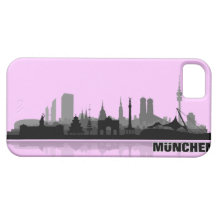 Munich city of skyline - iPhone4 sleeve iPhone 5 Hülle