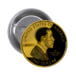 Münzen-Knopf USA Obama Button