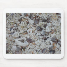 Muscheln von Strand Mousepads