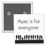 Musik ist für jeder button
