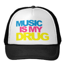 Musik ist meine Droge Baseball Mütze