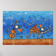 Musik ist Power Plakat