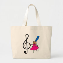 Musik-Kind Einkaufstasche