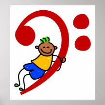 Musik-Kind Plakatdrucke