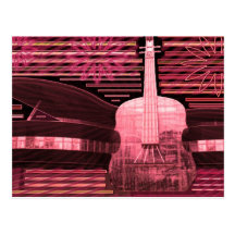 Musik-Liebe-Inspiration Postkarten