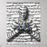 Musik-Mann Posterdruck
