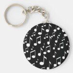 Musik Notes_ Keychain Schlüsselband